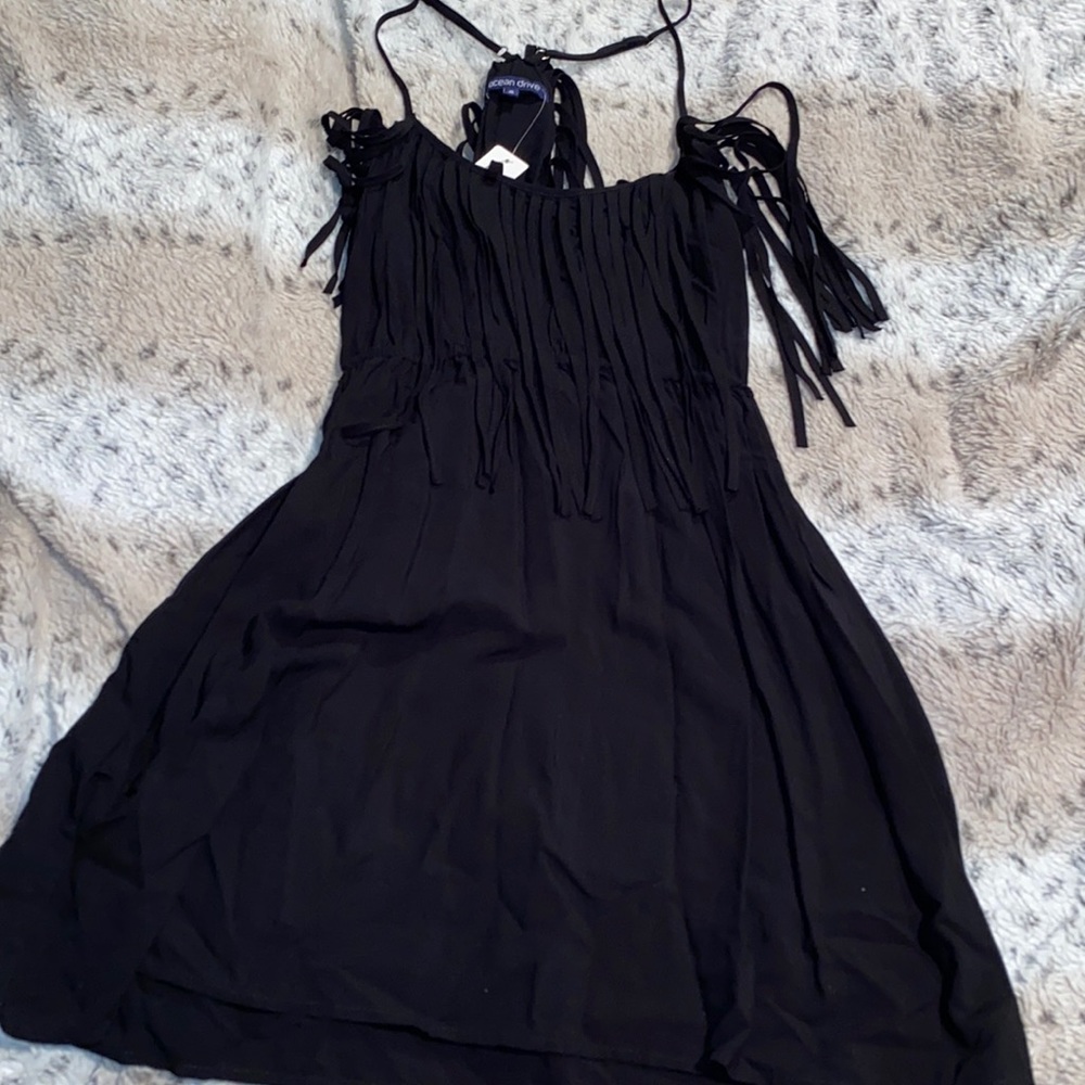 Black summer dress